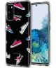 HappyCase Samsung Galaxy S20 Hoesje Flexibel TPU Sneaker Print