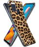 HappyCase Samsung Galaxy A21S Flexibel TPU Hoesje Wilde Panter print
