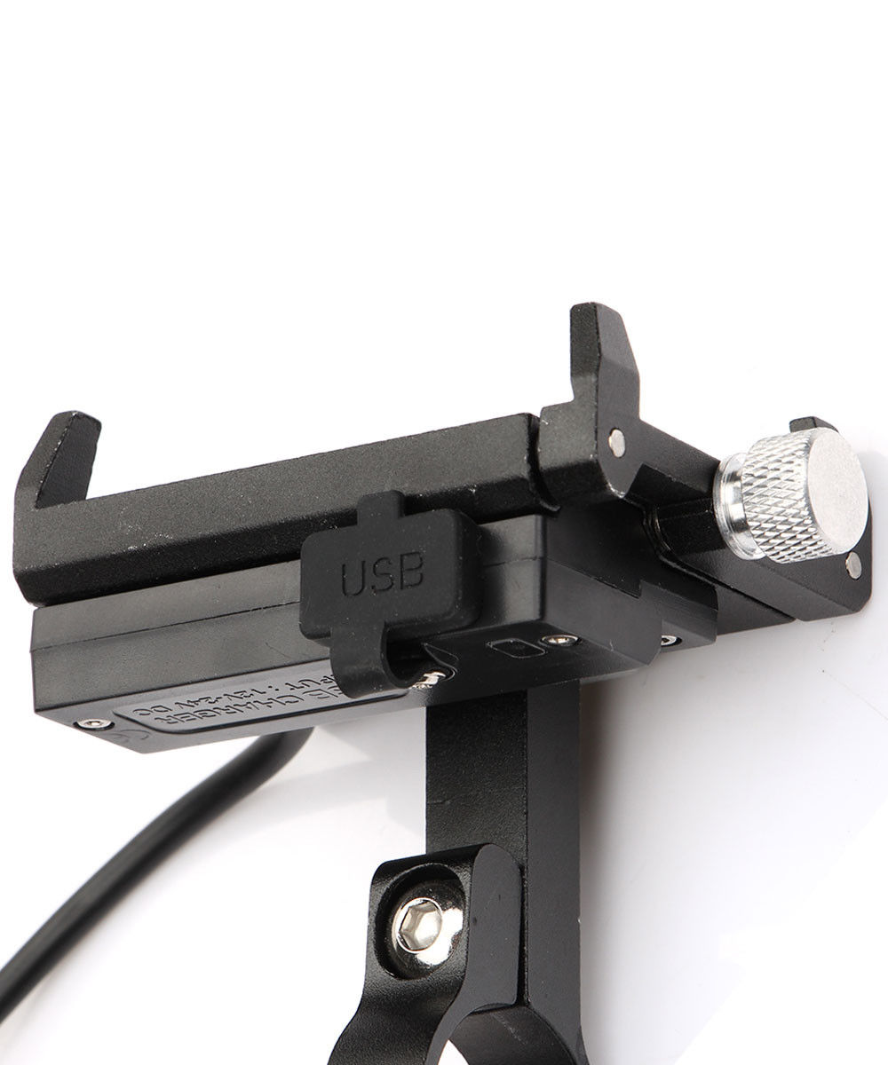 GUB G85E Telefoonhouder voor Motor / E-Bike USB Output voor opladen afbeelding 5