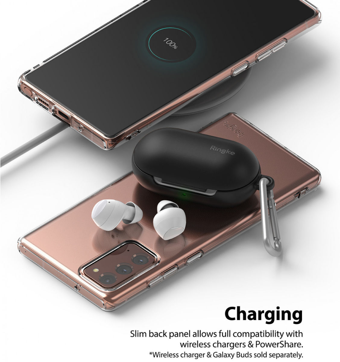 Ringke Air Samsung Galaxy Note 20 Hoesje Flexibel TPU Transparant afbeelding 7