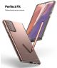 Ringke Air Samsung Galaxy Note 20 Hoesje Flexibel TPU Zwart