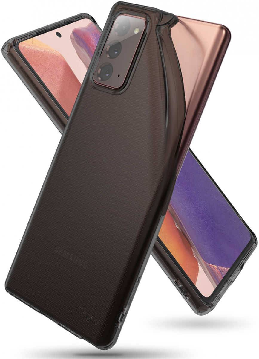 Ringke Air Samsung Galaxy Note 20 Hoesje Flexibel TPU Zwart afbeelding 1