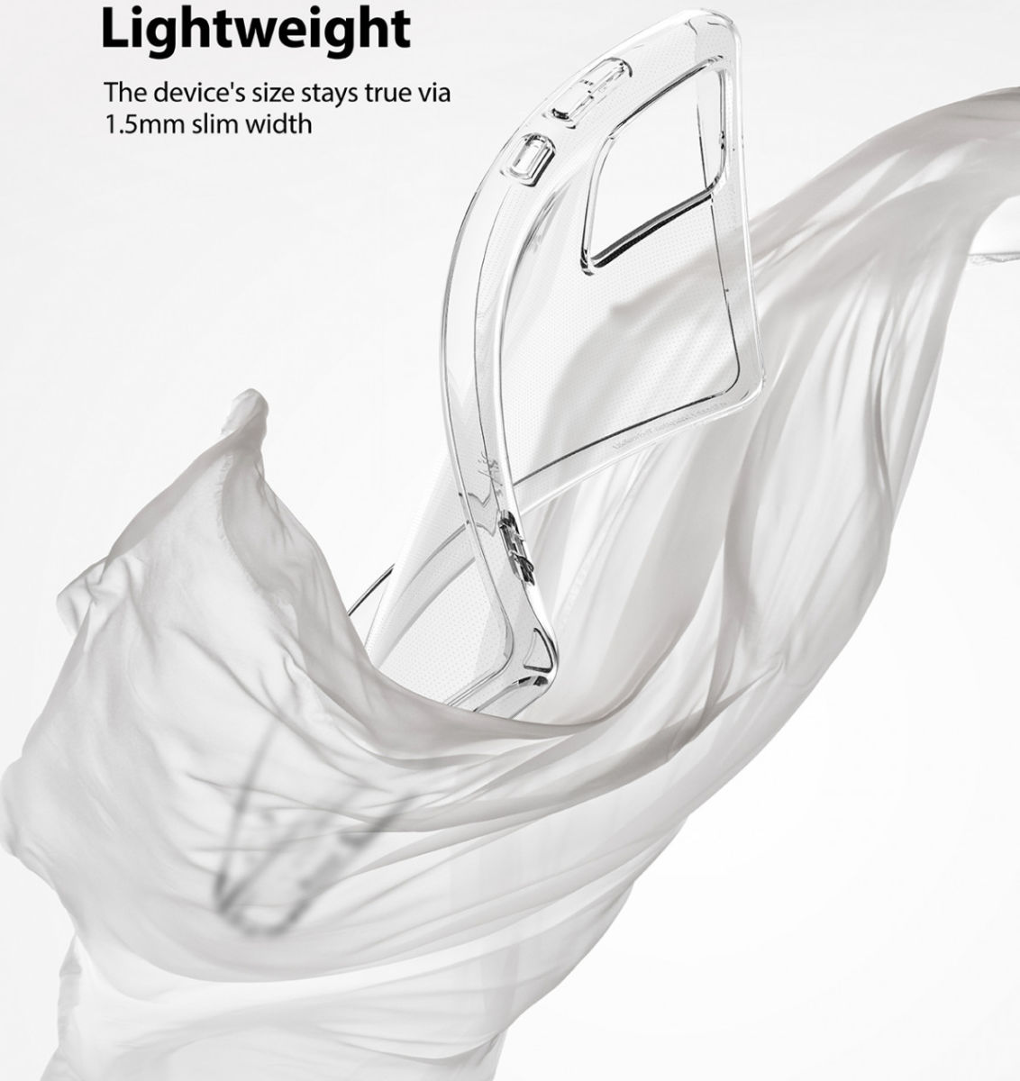 Ringke Air Samsung Galaxy Note 20 Hoesje Flexibel TPU Zwart afbeelding 4