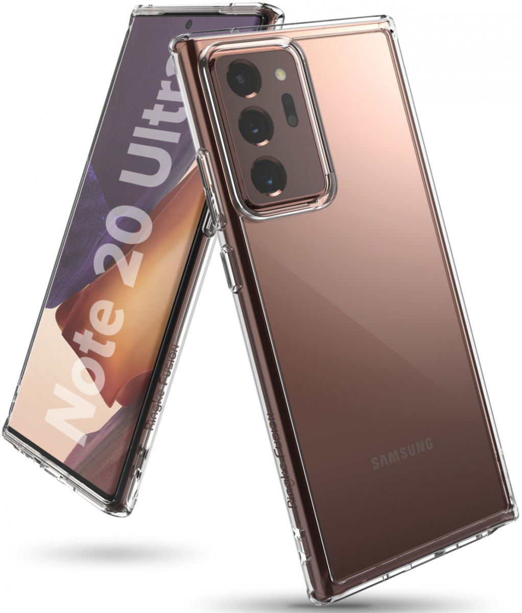 voorzetsel verdieping lavendel Ringke Fusion Samsung Galaxy Note 20 Ultra Hoesje Transparant | GSMpunt.nl