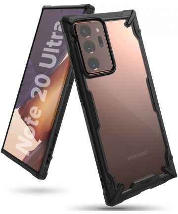 Ringke Fusion X Samsung Galaxy Note 20 Ultra Hoesje Zwart Hoesjes