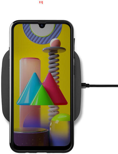 Samsung Galaxy M31 Twill Thunder Texture Back Cover Zwart afbeelding 15