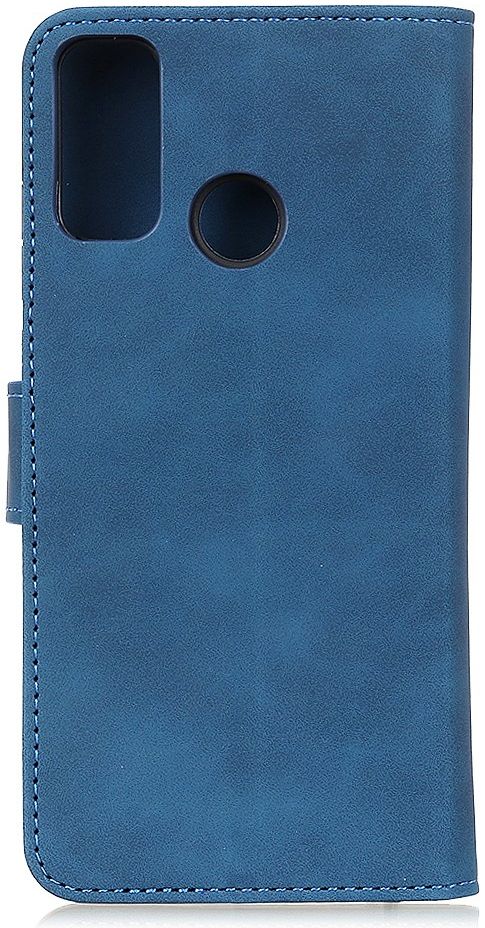 Samsung Galaxy M31 Hoesje Portemonnee Retro Splitleer Blauw afbeelding 2
