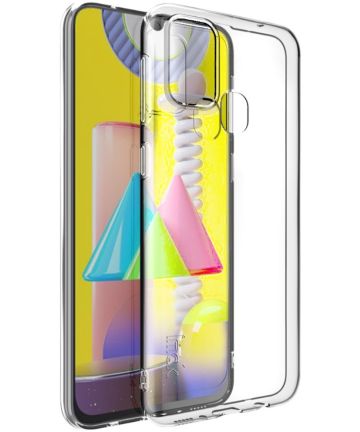 IMAK UX-5 Samsung Galaxy M31 Hoesje Flexibel en Dun TPU Transparant Hoesjes