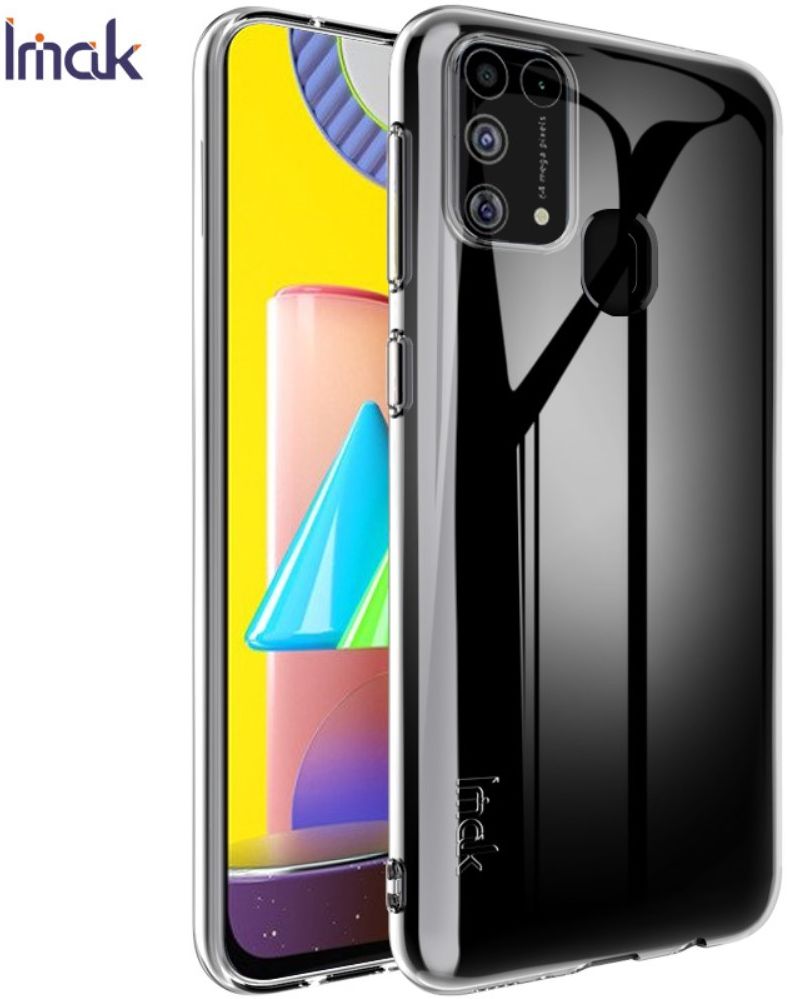 IMAK UX-5 Samsung Galaxy M31 Hoesje Flexibel en Dun TPU Transparant afbeelding 2