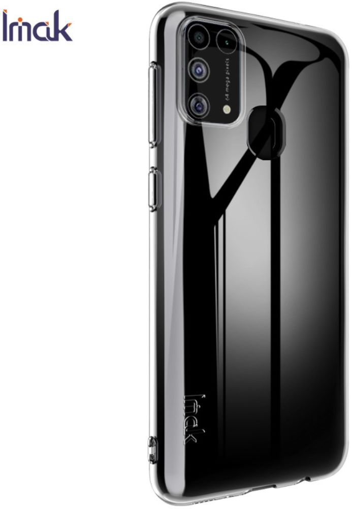 IMAK UX-5 Samsung Galaxy M31 Hoesje Flexibel en Dun TPU Transparant afbeelding 3