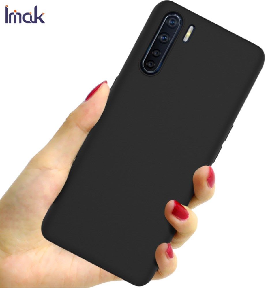 IMAK UC-1 Series Oppo A91 Hoesje Matte TPU Zwart afbeelding 6