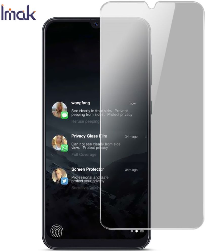 IMAK 3D Curved Samsung Galaxy M31 Screenprotector Tempered Glass afbeelding 4
