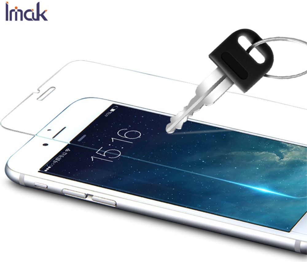 IMAK Oppo A91 Screenprotector Soft TPU Display Folie Clear afbeelding 4