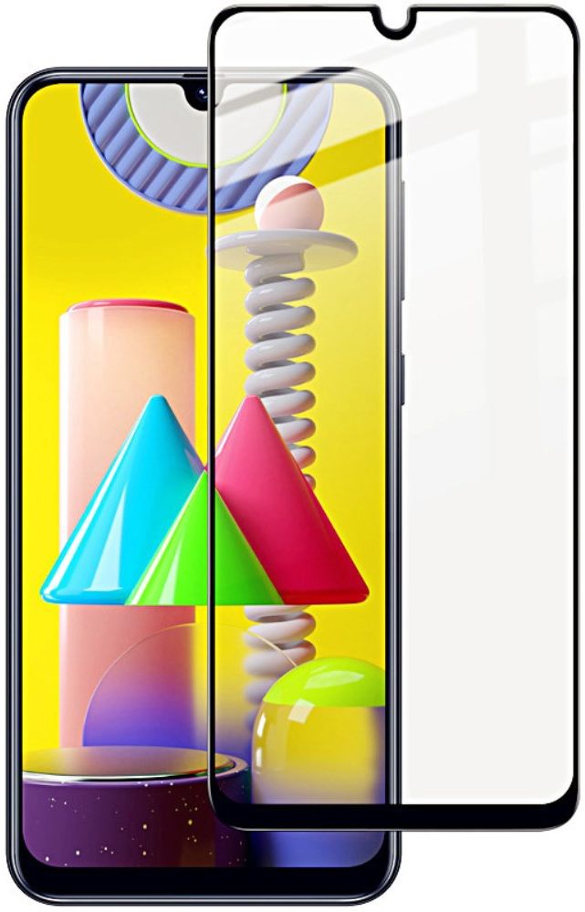 IMAK Samsung Galaxy M31 9H Tempered Glass Screen Protector afbeelding 1