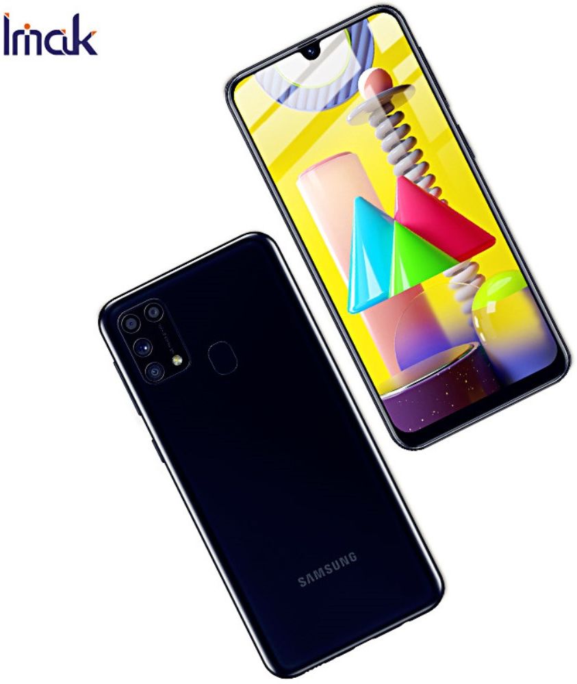IMAK Samsung Galaxy M31 9H Tempered Glass Screen Protector afbeelding 4