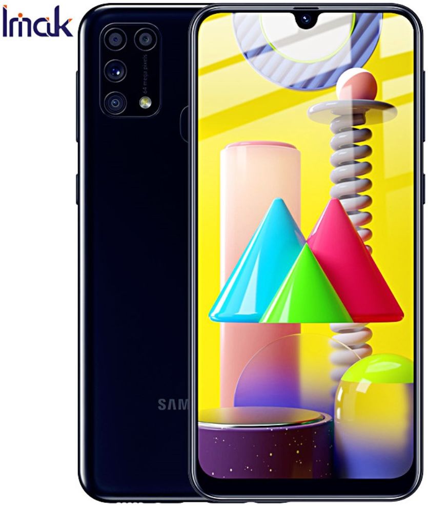IMAK Samsung Galaxy M31 9H Tempered Glass Screen Protector afbeelding 5