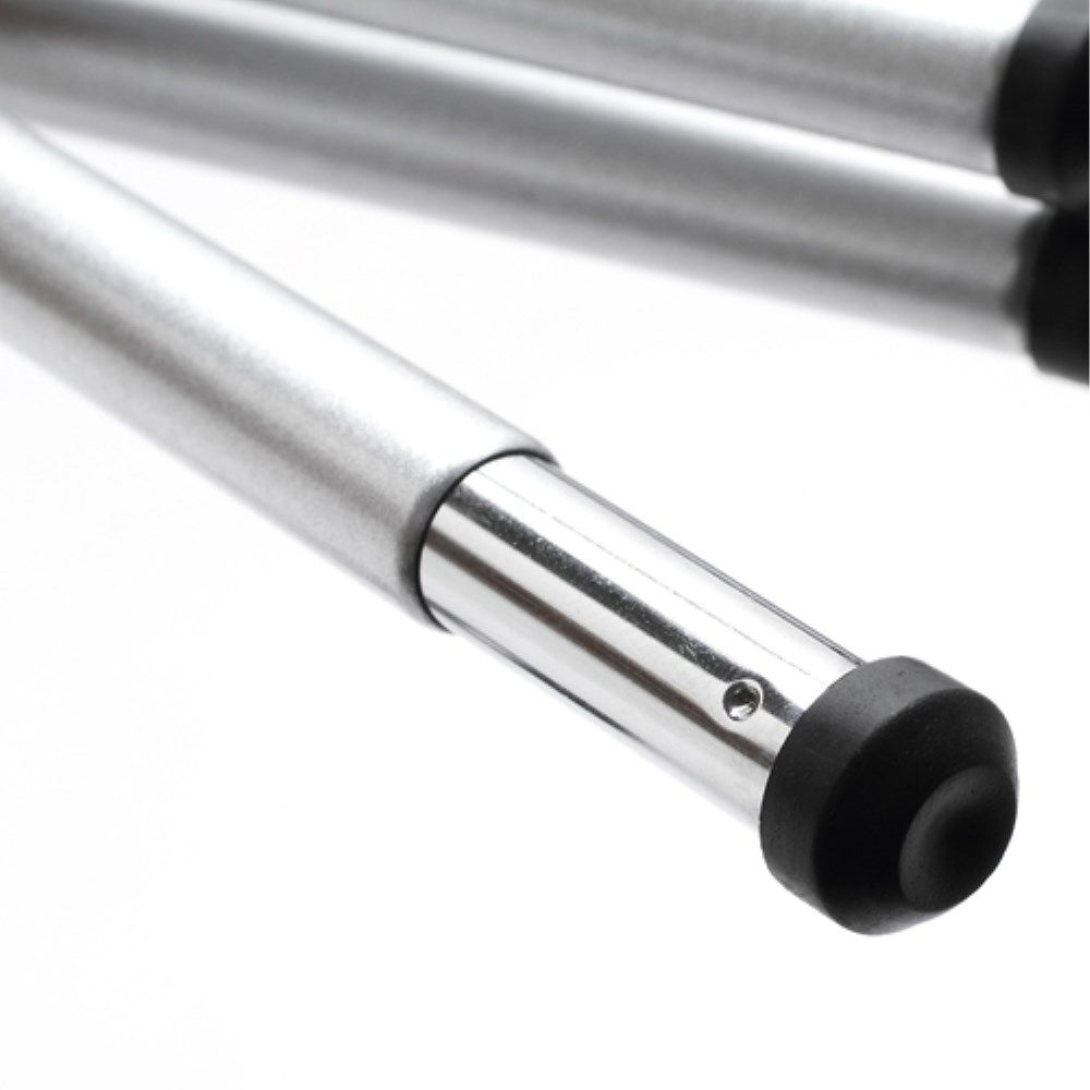 Universele Aluminium Tripod Houder Voor Smartphone / Camera Zilver afbeelding 3
