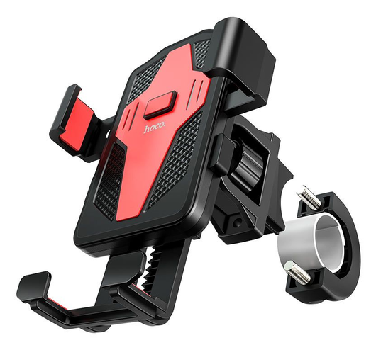 Hoco Flying One-Touch Universele Telefoonhouder Zwart/Rood afbeelding 3