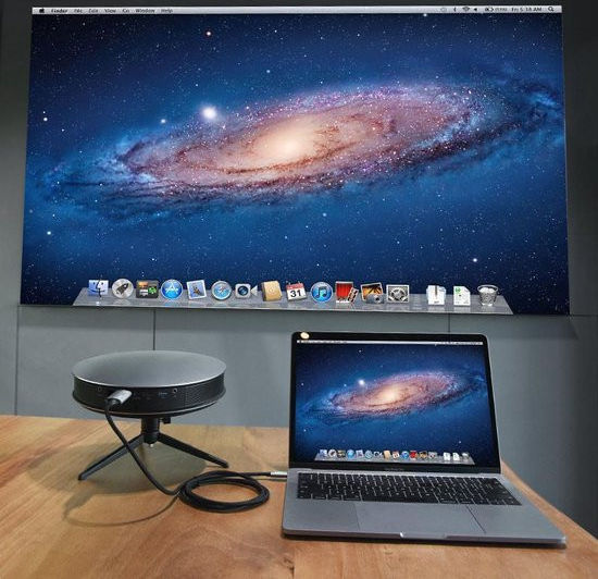 Hoco Thunderbolt 3 USB-C naar 4K HDMI Video Kabel 1.8 Meter Grijs afbeelding 4