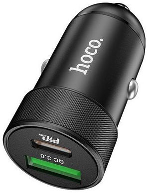 HocoSpeed Mini Auto Snellader Dubbele Poort USB + USB- 4.5A afbeelding 3