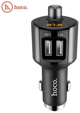 Hoco Bluetooth FM Transmitter En USB Autolader afbeelding 1