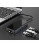 Hoco Easy Universele 6-in-1 USB-C Adapter / USB-HDMI-RJ45 Zwart