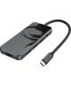 Hoco Easy Universele 5-in-1 USB-C Adapter / 3x USB / HDMI Zwart