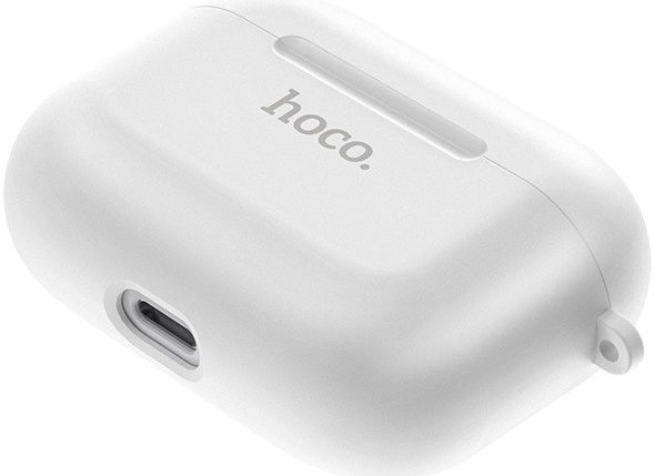 Hoco Majestic Apple AirPods Pro Dun TPU Hoesje Roze afbeelding 4