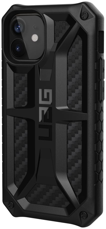 Urban Armor Gear Monarch Apple iPhone 12 Mini Hoesje Carbon Fiber afbeelding 4