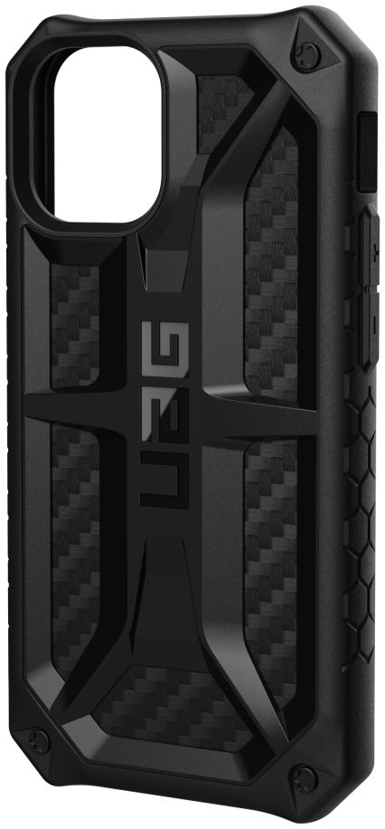 Urban Armor Gear Monarch Apple iPhone 12 Mini Hoesje Carbon Fiber afbeelding 6
