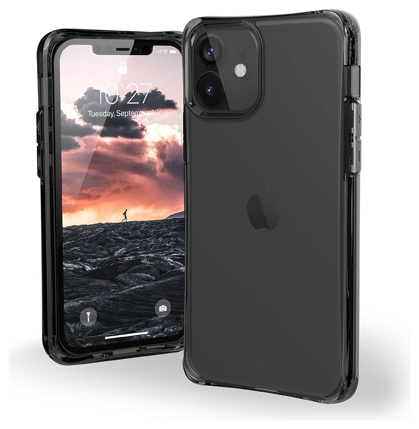 Urban Armor Gear Plyo Apple iPhone 12 Mini Hoesje Ash afbeelding 3