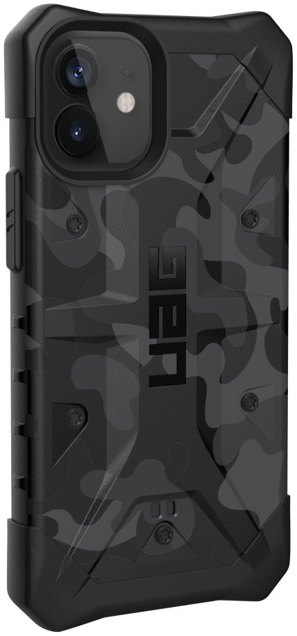 Urban Armor Gear Pathfinder Apple iPhone 12 Mini Hoesje Midnight Camo afbeelding 4