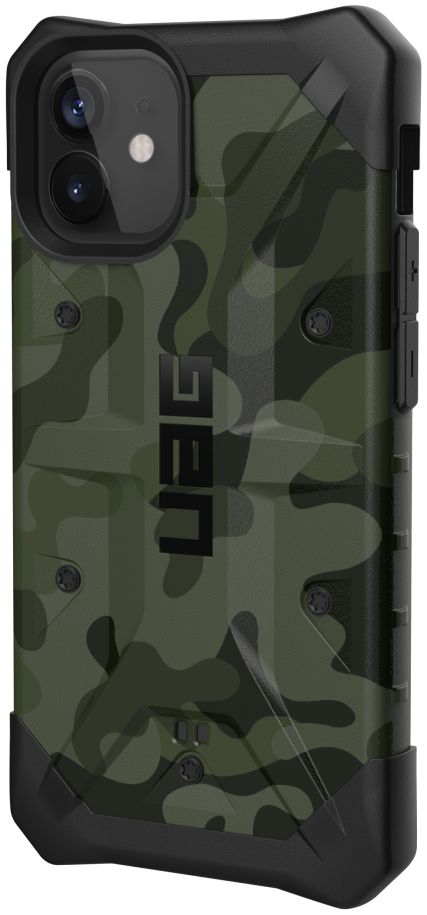 Urban Armor Gear Pathfinder Apple iPhone 12 Mini Hoesje Forest Camo afbeelding 3