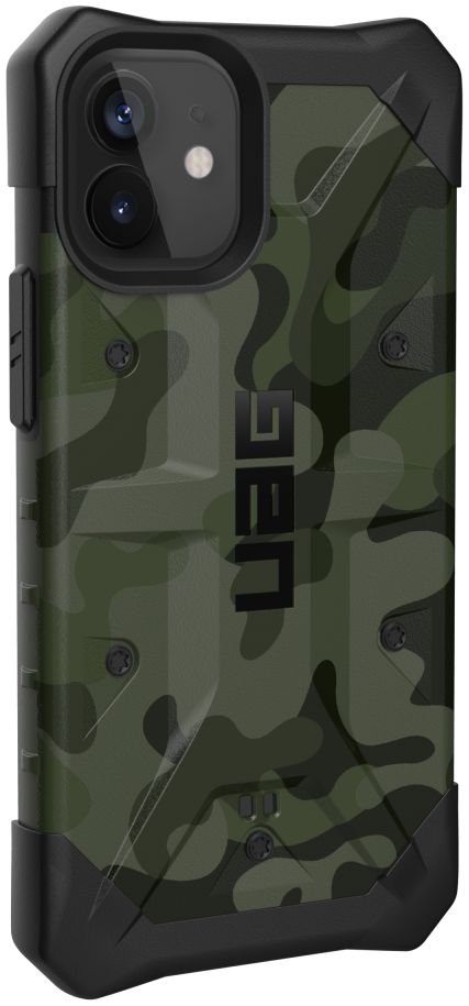 Urban Armor Gear Pathfinder Apple iPhone 12 Mini Hoesje Forest Camo afbeelding 4