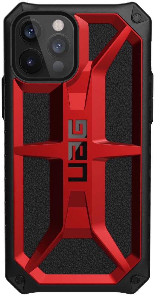 Urban Armor Gear Monarch Apple iPhone 12 / 12 Pro Hoesje Crimson afbeelding 1