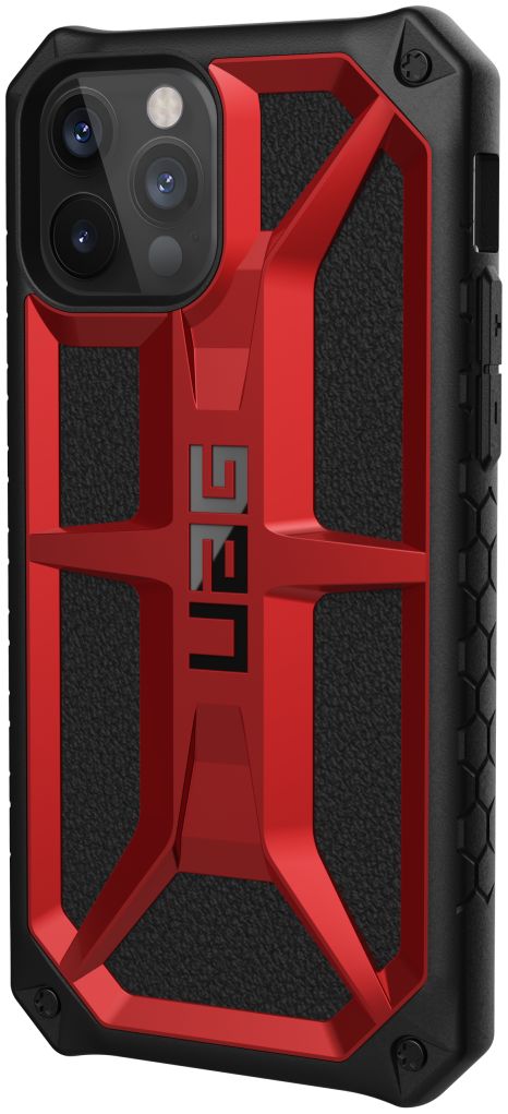 Urban Armor Gear Monarch Apple iPhone 12 / 12 Pro Hoesje Crimson afbeelding 4