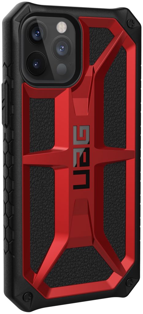 Urban Armor Gear Monarch Apple iPhone 12 / 12 Pro Hoesje Crimson afbeelding 5