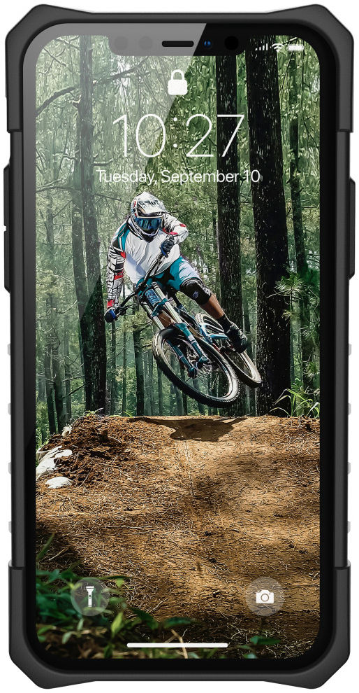 Urban Armor Gear Plasma Apple iPhone 12 / 12 Pro Hoesje Blauw afbeelding 2
