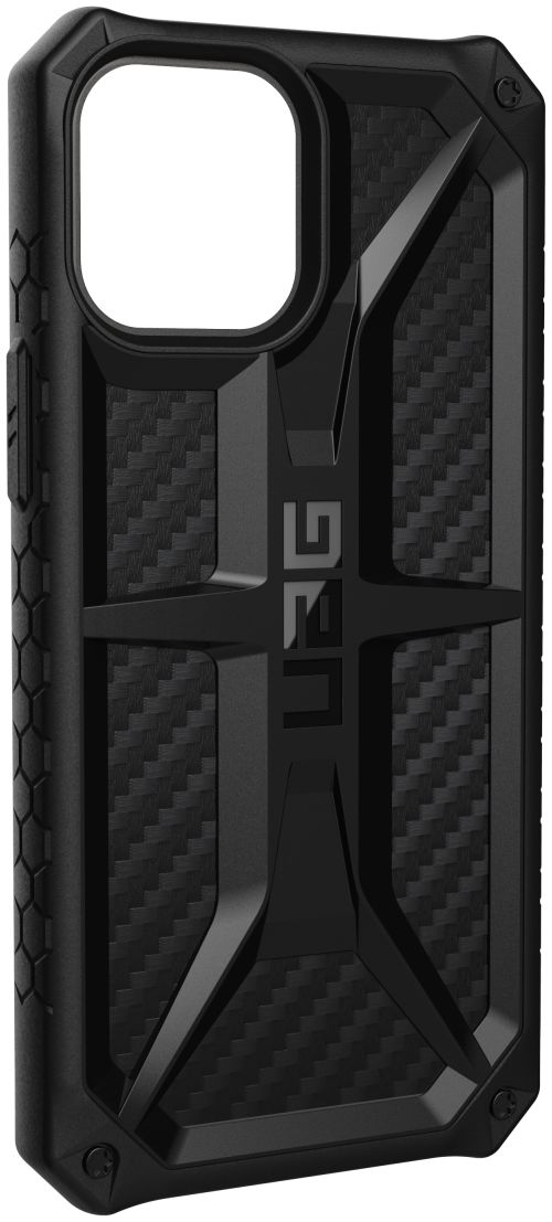Urban Armor Gear Monarch Apple iPhone 12 Pro Max Hoesje Carbon Fiber afbeelding 6