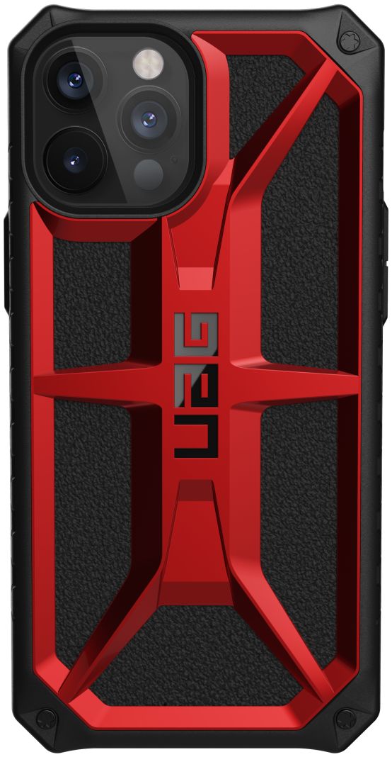 Urban Armor Gear Monarch Apple iPhone 12 Pro Max Hoesje Crimson afbeelding 1