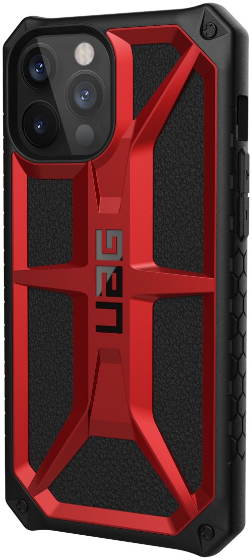 Urban Armor Gear Monarch Apple iPhone 12 Pro Max Hoesje Crimson afbeelding 4