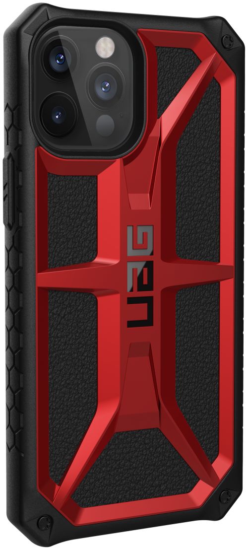 Urban Armor Gear Monarch Apple iPhone 12 Pro Max Hoesje Crimson afbeelding 5