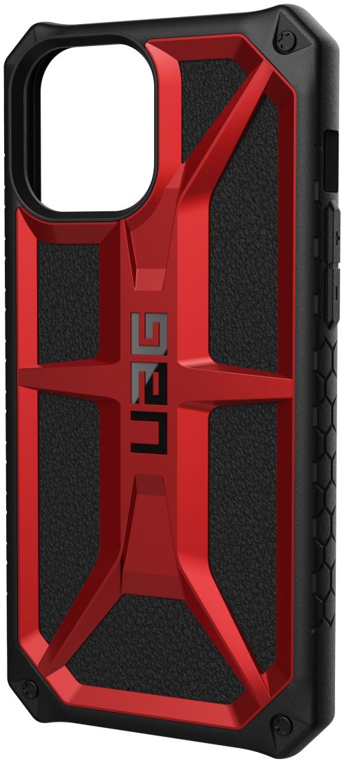 Urban Armor Gear Monarch Apple iPhone 12 Pro Max Hoesje Crimson afbeelding 6