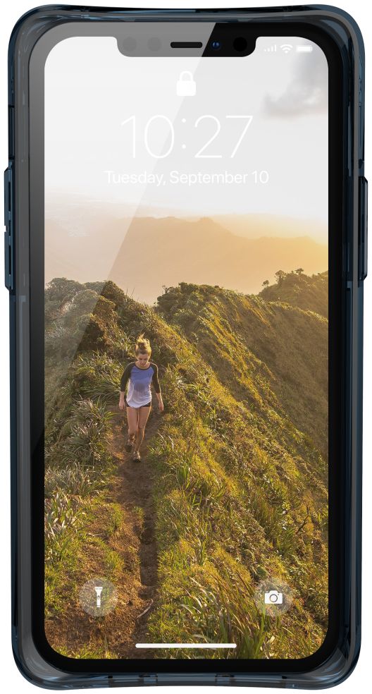 Urban Armor Gear [U] Mouve Apple iPhone 12 Pro Max Hoesje Blauw afbeelding 2