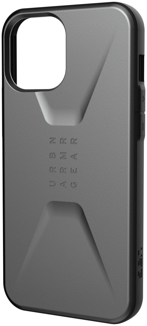 Urban Armor Gear Civilian Apple iPhone 12 Pro Max Hoesje Zilver afbeelding 6