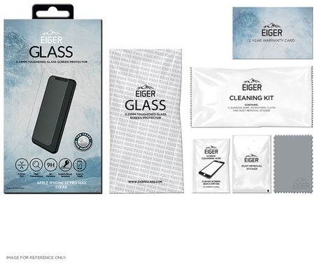 Eiger iPhone 12 Pro Max Tempered Glass Case Friendly Protector Plat afbeelding 4