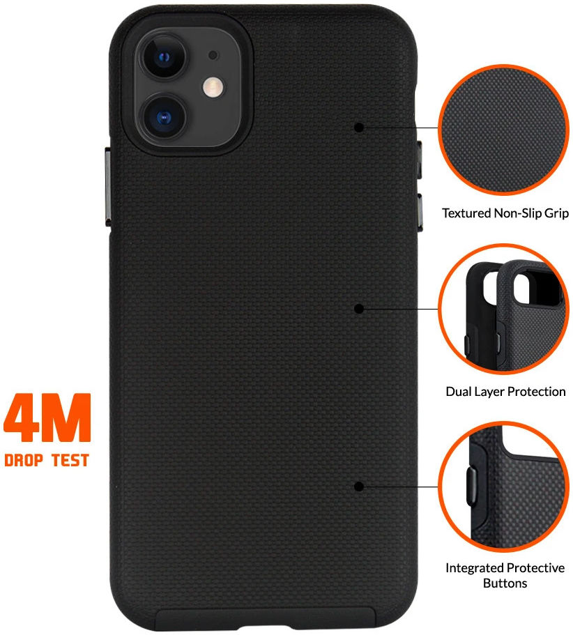 Eiger North Series Apple iPhone 12 Mini Hoesje Zwart afbeelding 4