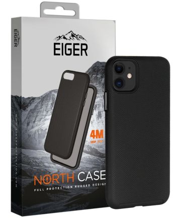 Eiger North Series Apple iPhone 12 / 12 Pro Hoesje Zwart Hoesjes