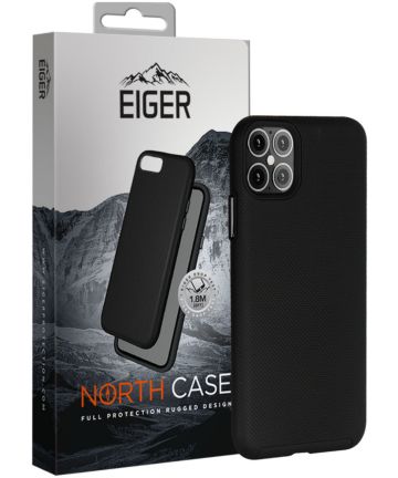 Eiger North Series Apple iPhone 12 Pro Max Hoesje Zwart Hoesjes