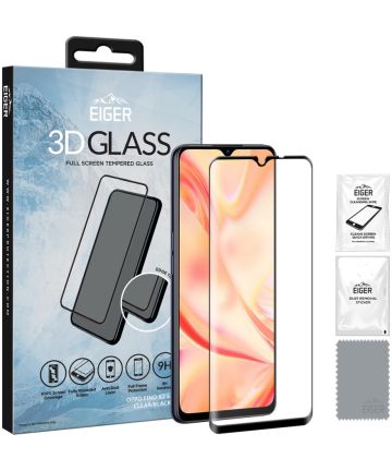 Eiger Oppo Find X2 Lite Tempered Glass Case Friendly Protector Gebogen Screen Protectors